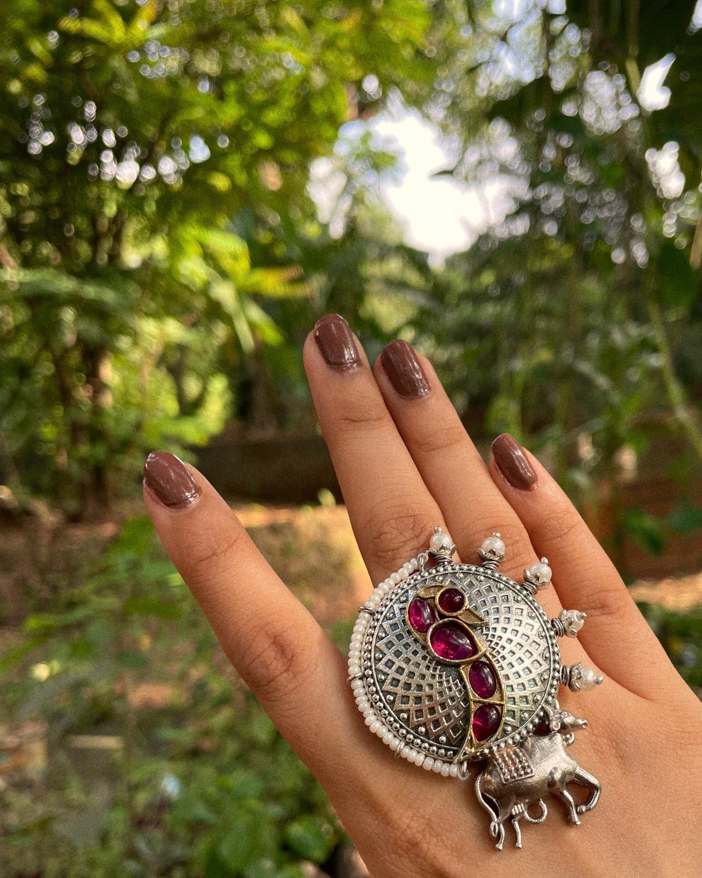 The Bull’s Crown | Statement Ring | Antiques