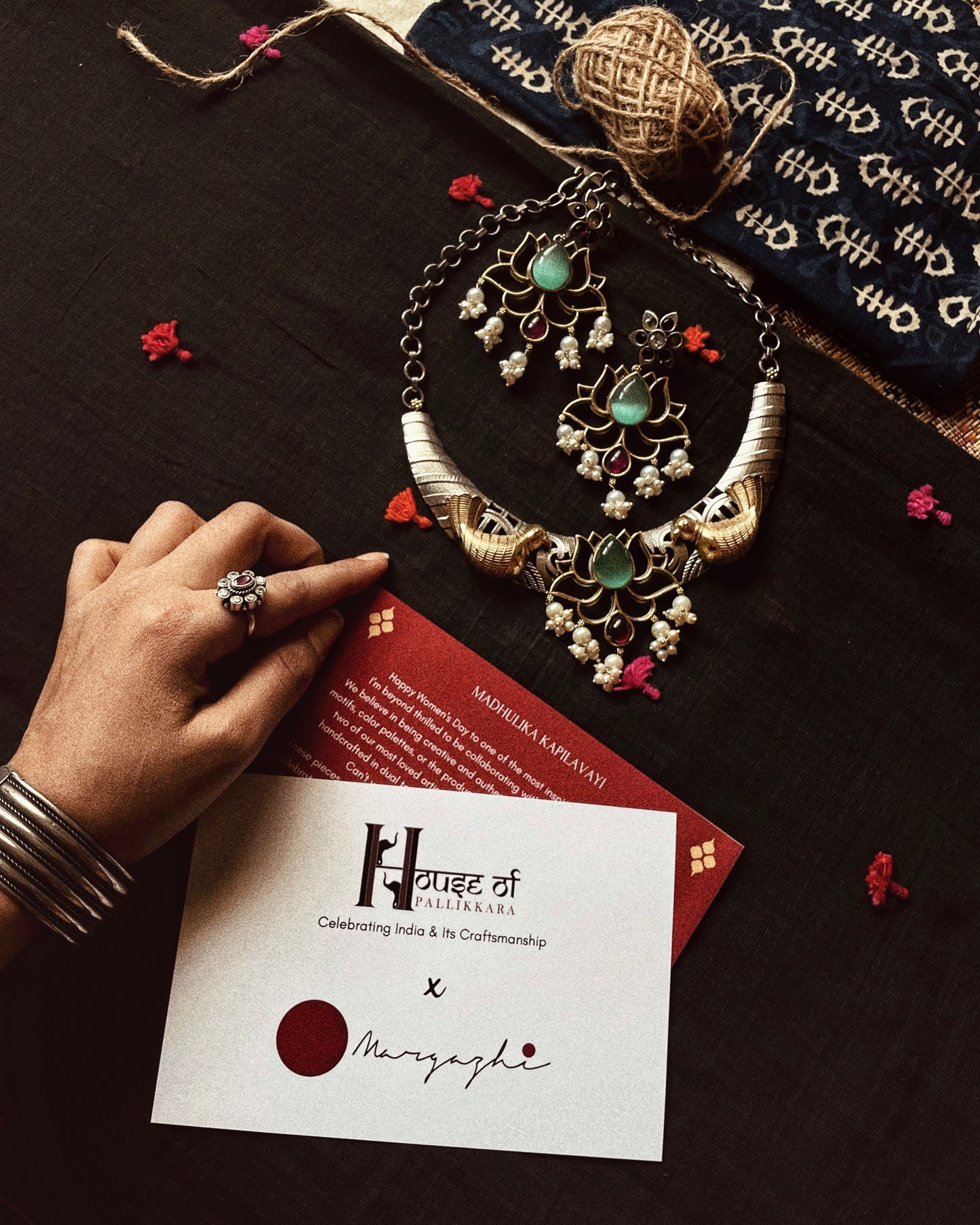 The Margazhi'Edit | Silver Plated Fusion Handcrafted Designer Set