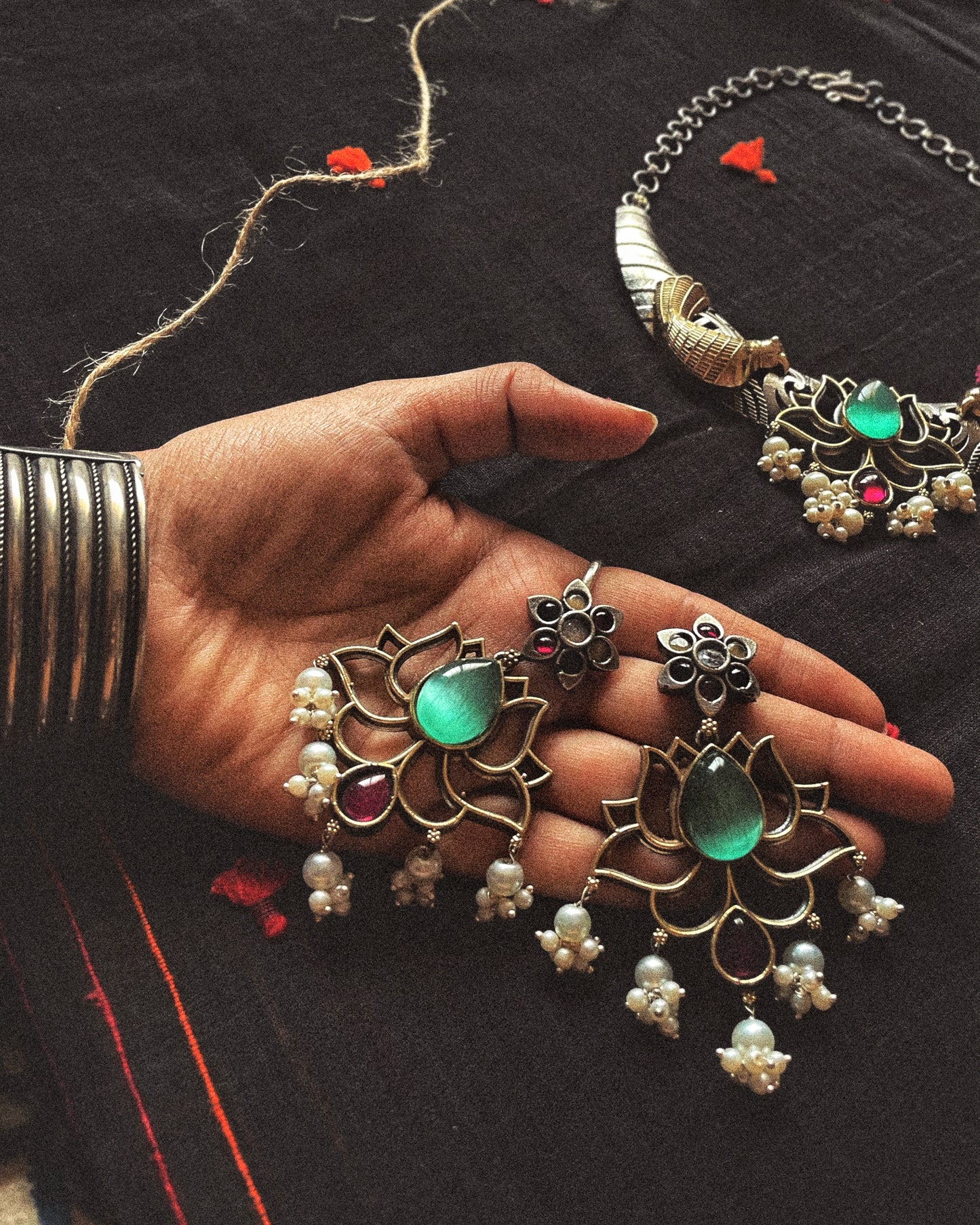 The Margazhi'Edit | Silver Plated Fusion Handcrafted Designer Set