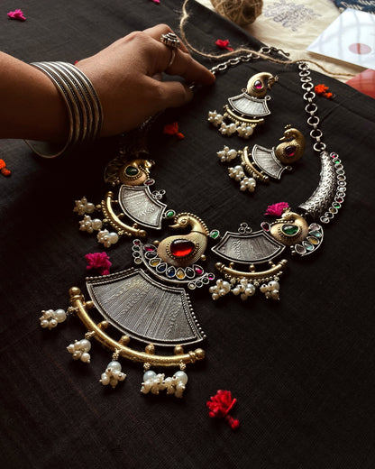 The Margazhi Edit | Silver Plated Fusion Handcrafted Designer Set