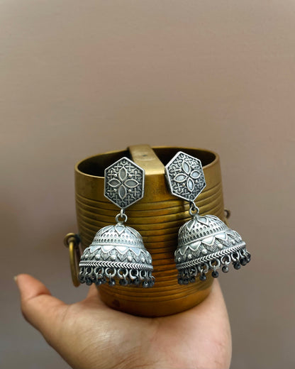 Tapasya Antique Jhumkas