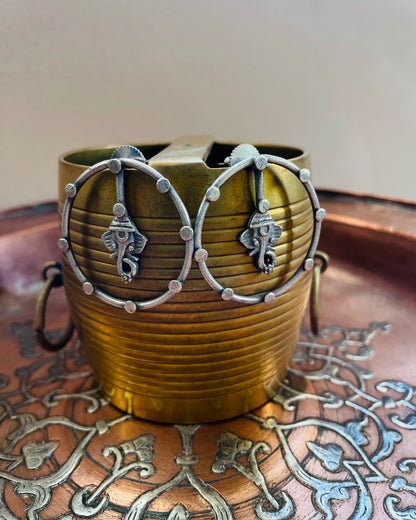 Vakratunda Antique Studs