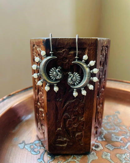 Chitraksha Antique Pearl Studs