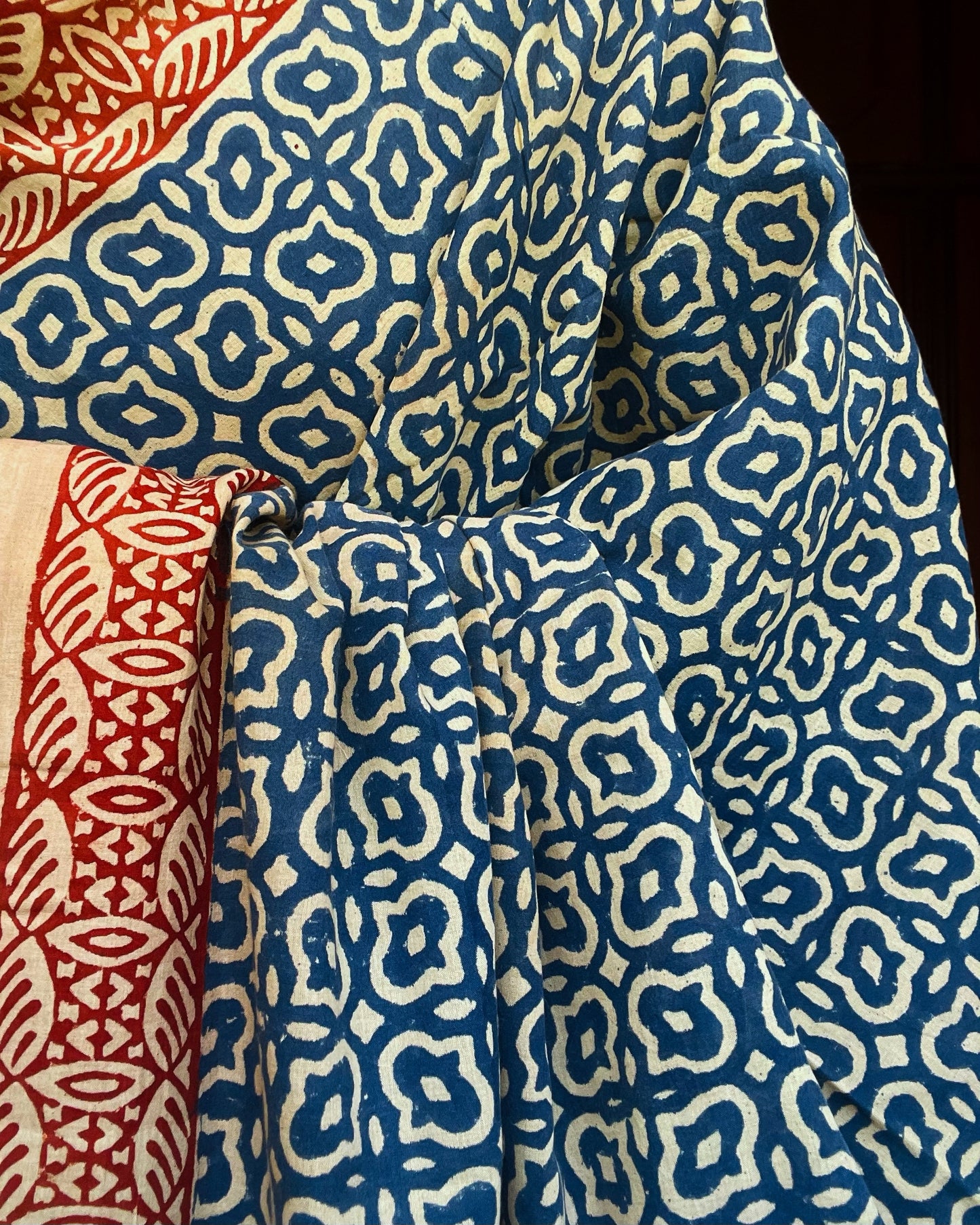 Neelgiri Patola | Handblock Printed Dupatta