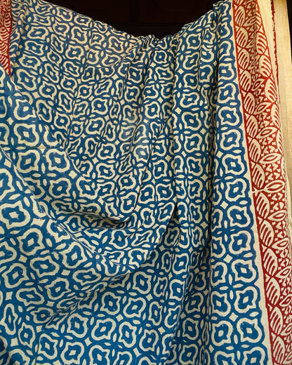 Neelgiri Patola | Handblock Printed Dupatta