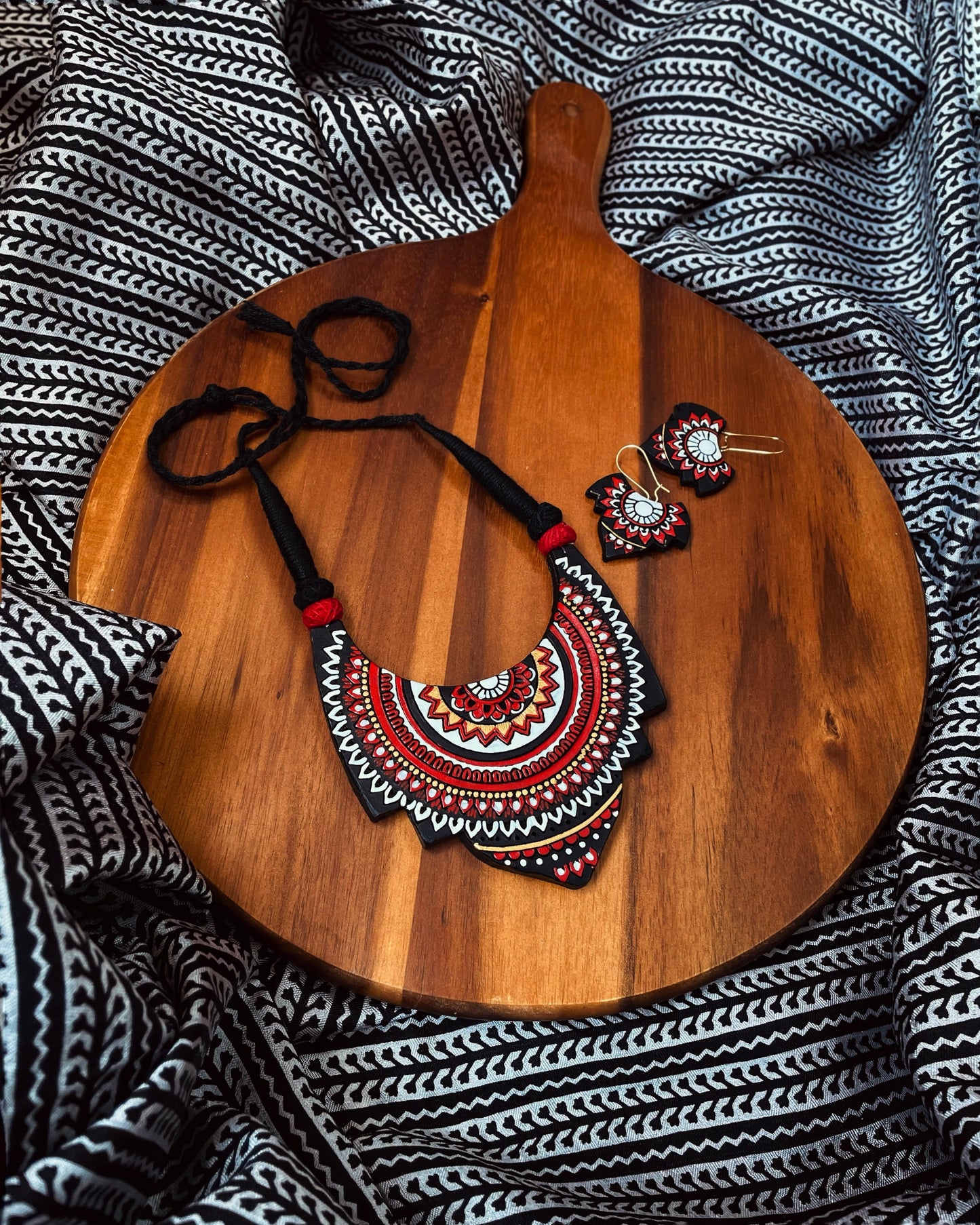 Theyyam Series | Daiva Haaram | Handcrafted Statement Set