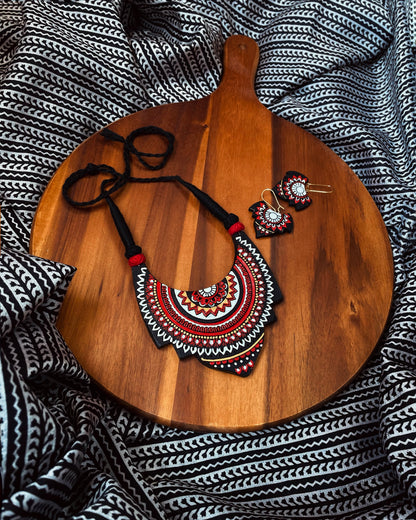 Theyyam Series | Daiva Haaram | Handcrafted Statement Set