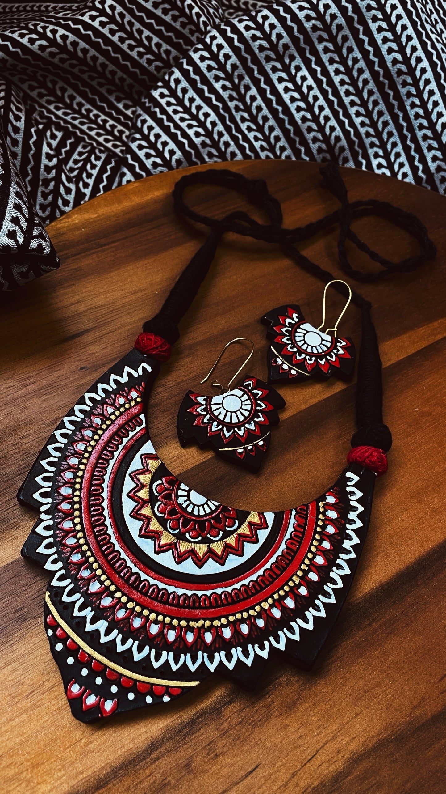 Theyyam Series | Daiva Haaram | Handcrafted Statement Set