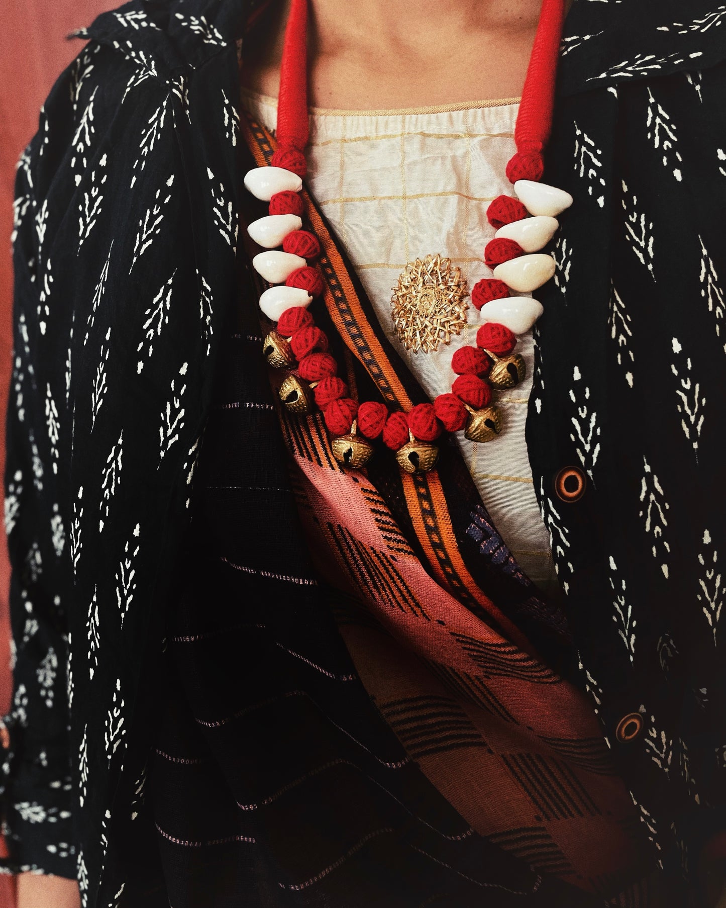 Theyyam Series |Uravaani| Handcrafted Statement Set