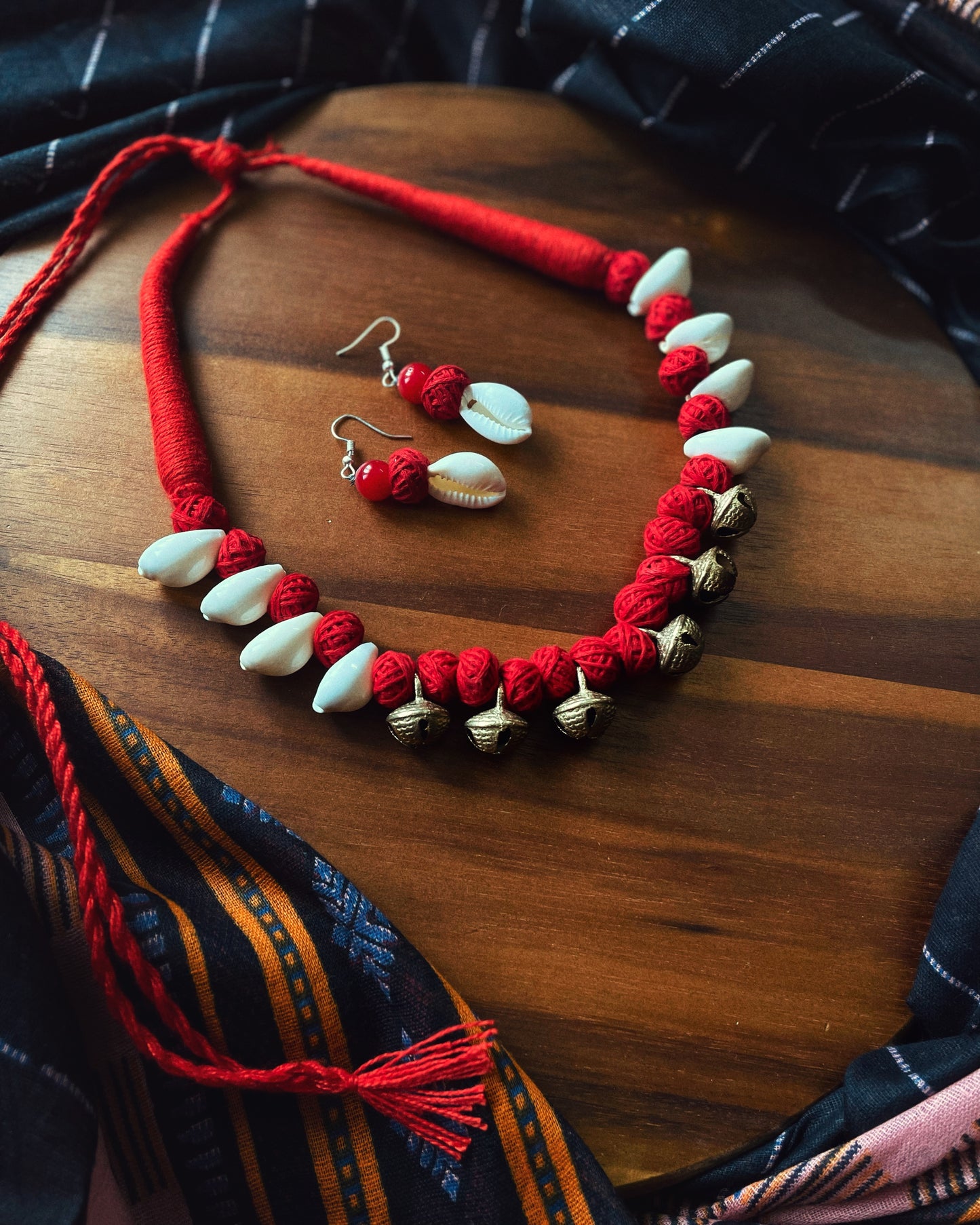 Theyyam Series |Uravaani| Handcrafted Statement Set