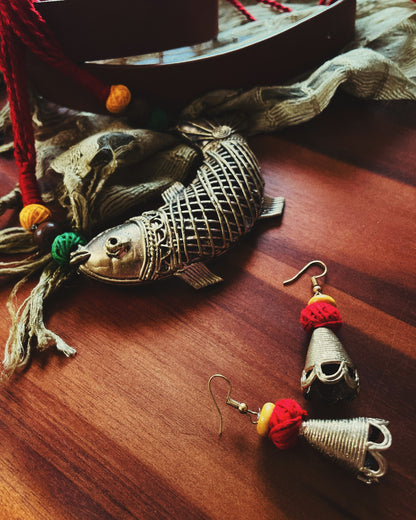 Theyyam Series | Matsya Rupa | Handcrafted Statement Set
