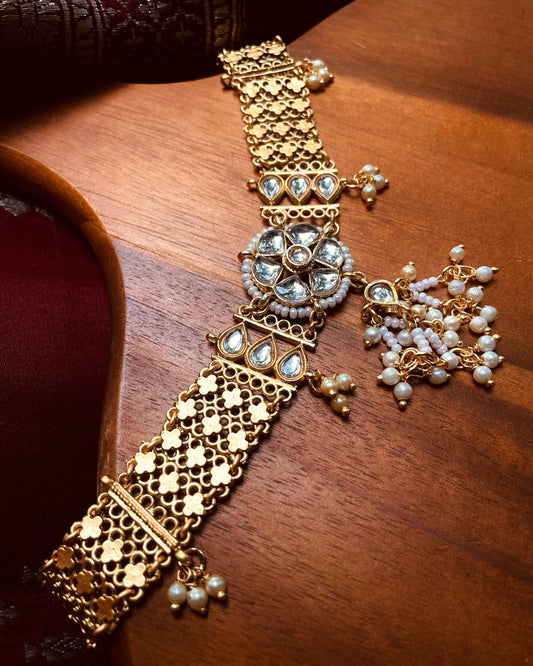 Thamburatti | Antique Heritage Inspired Choker Set | Edit त्रिकाय