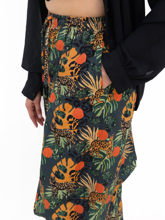 Wildscape | Unisex Hippy Pants with a Tie-up Waist | Free-Size | Made-to-Order