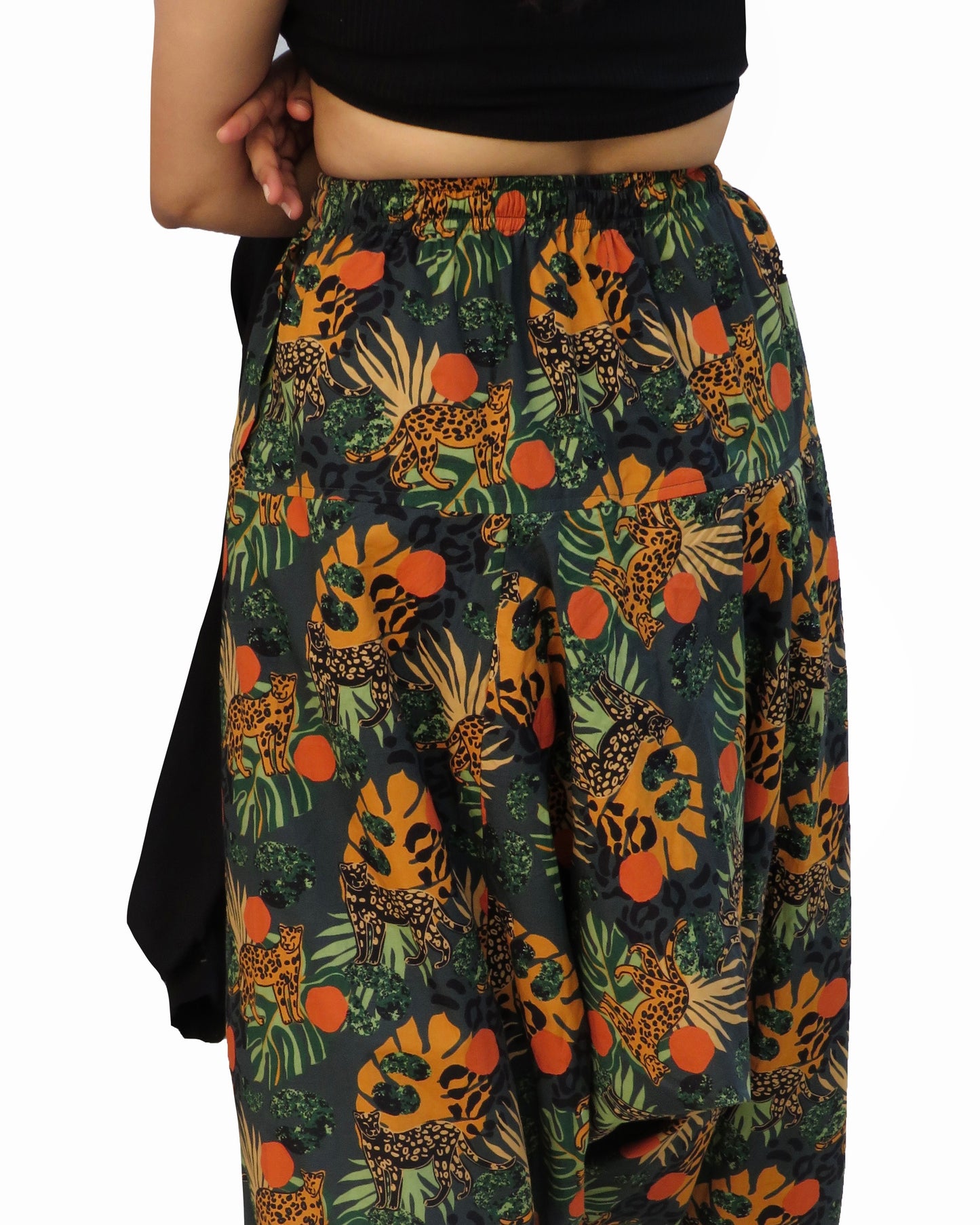 Wildscape | Unisex Hippy Pants with a Tie-up Waist | Free-Size | Made-to-Order