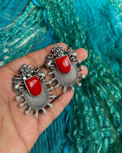 Gajamukha Stud Earrings