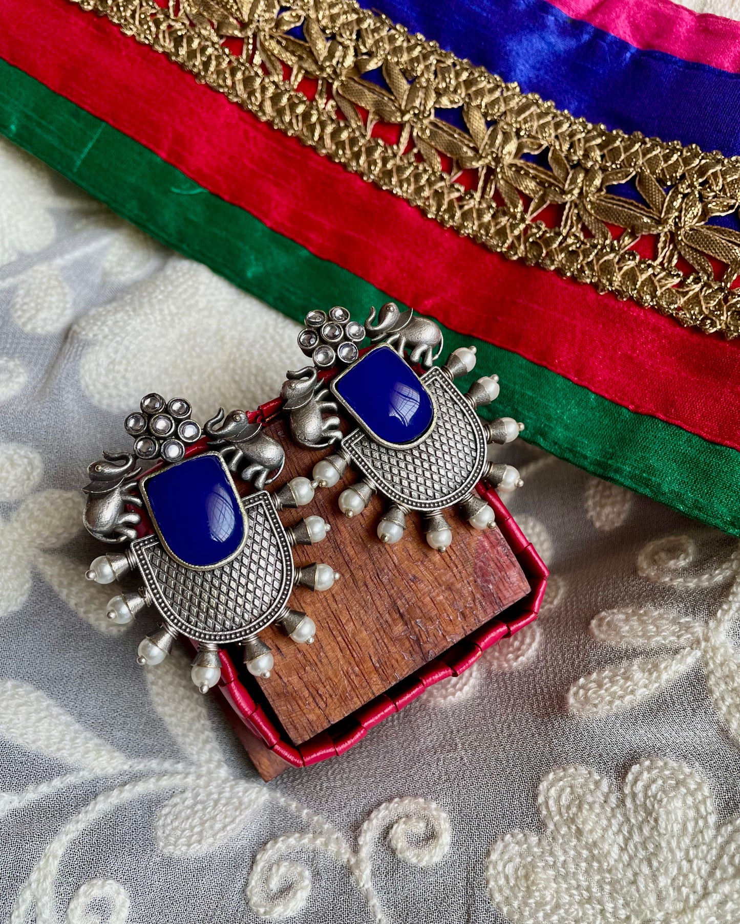 Gajamukha Stud Earrings