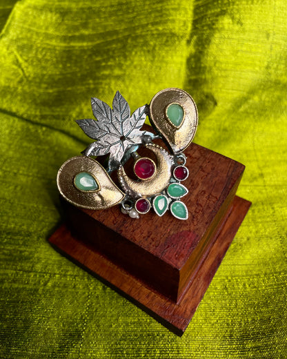 कलाकृति (Kalākṛti) - Contemporary Dual Tone Fusion Ring