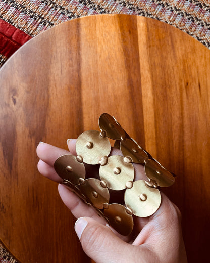 Oro Loops | Brass Handcuffs | Free Size