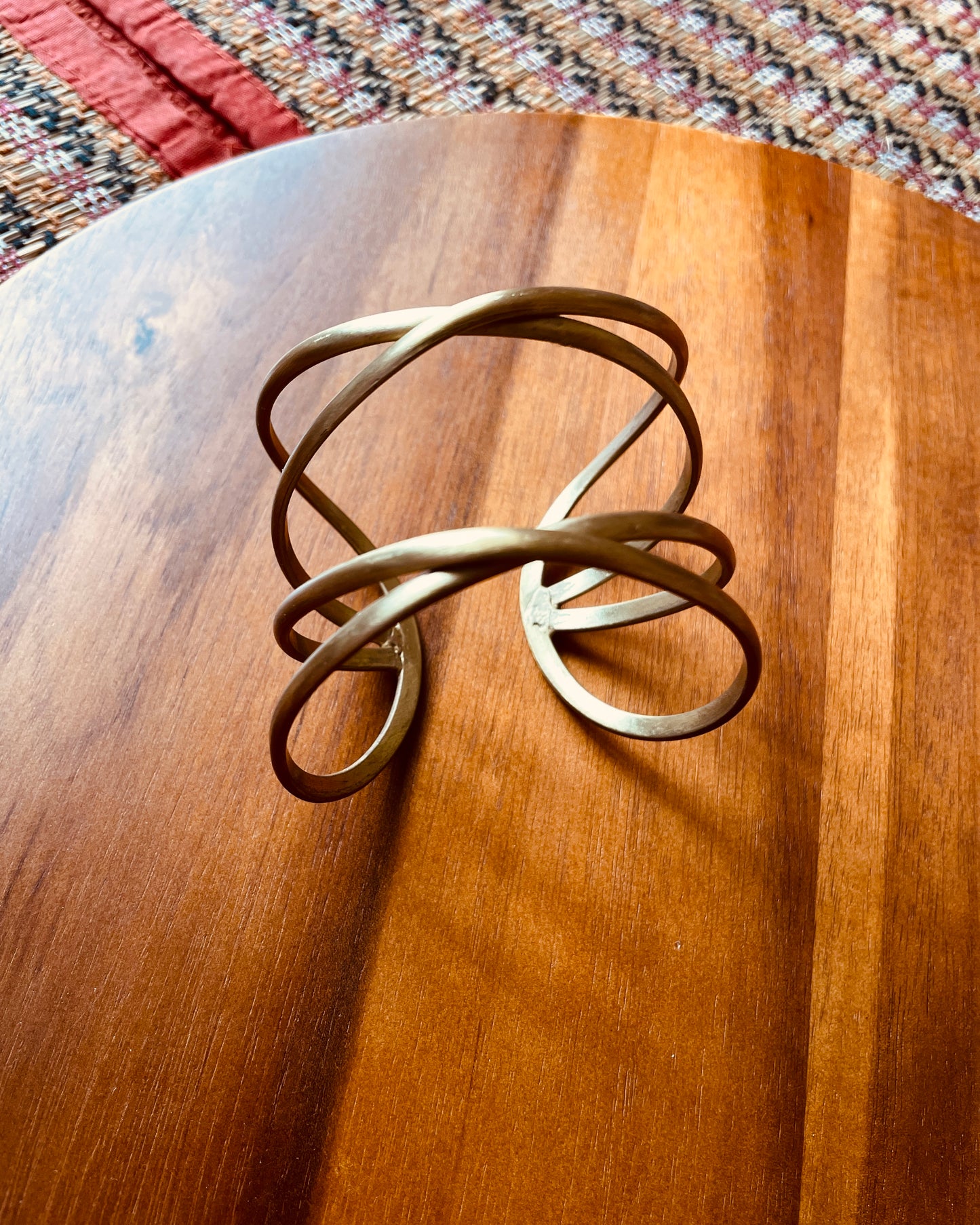 Golden Clasp | Brass Handcuffs | Free Size