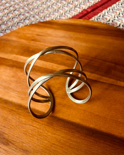 Golden Clasp | Brass Handcuffs | Free Size
