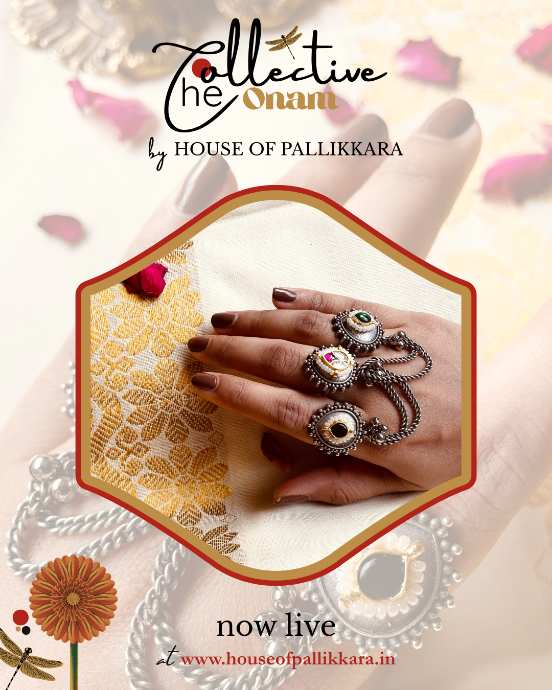 Ona Ratha | Dual Tone Statement Ring