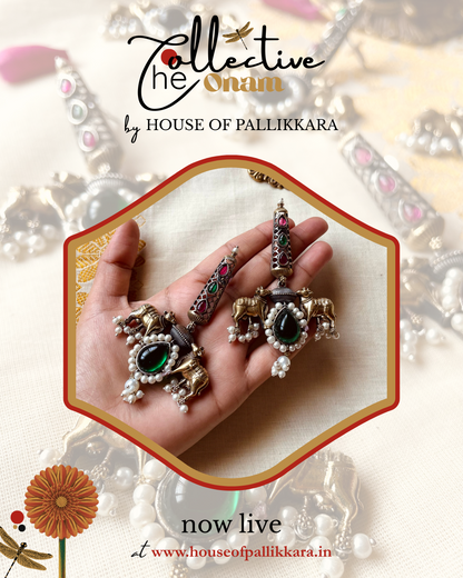 Nandi Peetam | Statement Studs