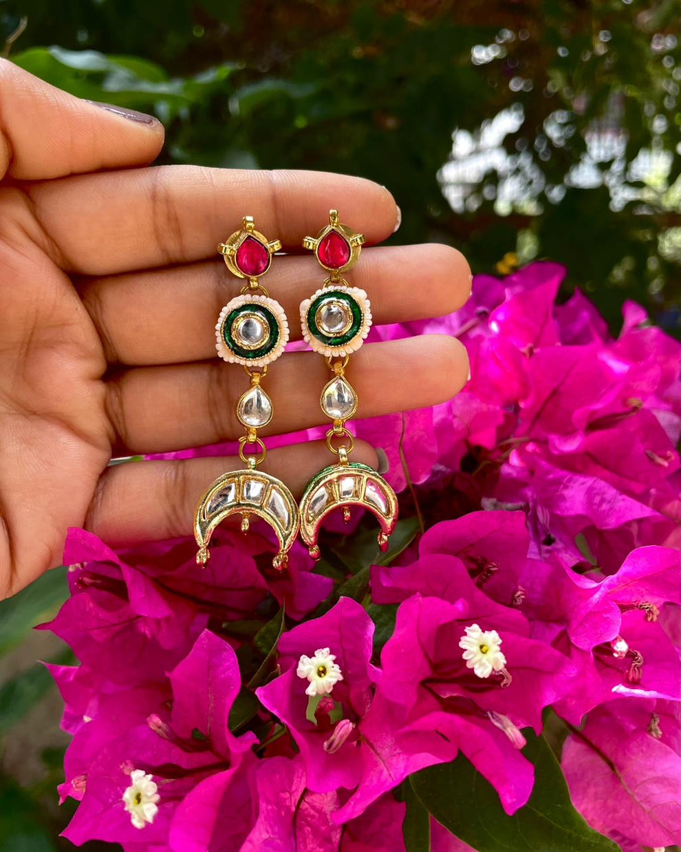 Chaand Baali | Natural & Semi Precious Stone Series | HOP Luxe ...