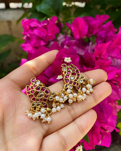 Varnaa | Temple-Inspired Kemp Earrings