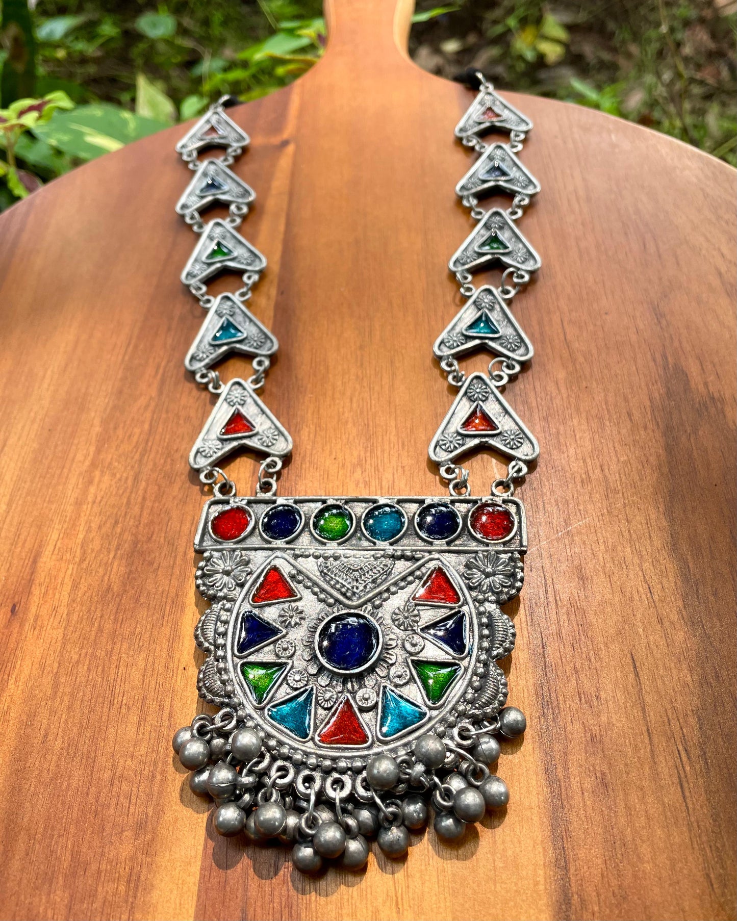 The Tribal Rhythm | Afghani Kutch Neckpiece