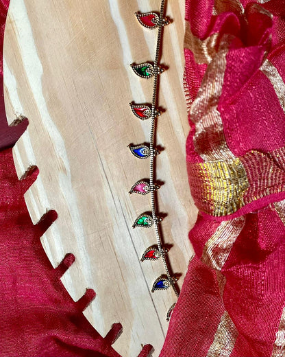 Palakka Chithram | Antique Heritage Inspired Delicate Choker Set | Edit त्रिकाय