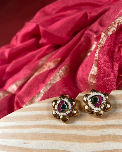 Swarna Chilambu Maala | Antique Heritage Inspired Choker Set | Edit त्रिकाय