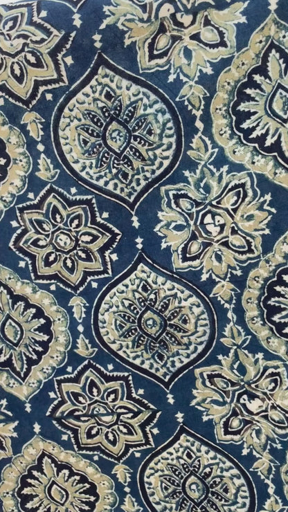 Krtvi Ajrakh Free Size Short Cape